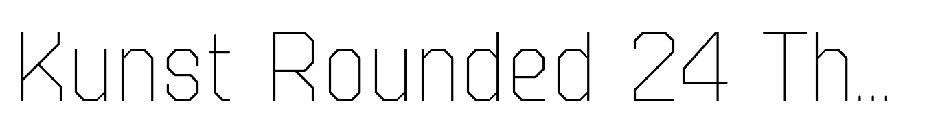 Kunst Rounded 24 Thin